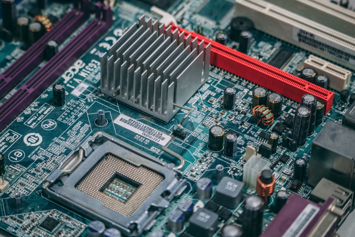 Tarjeta madre de PC para reciclaje electrónico de e-waste en Tijuana